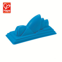 Hape Mini plastic play sets Opera House beach sand toys